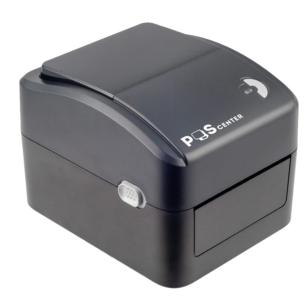картинка Принтер этикеток Poscenter PC-100 UE (прямая термопечать, ширина ленты в диапазоне 1"- 4", USB+Ethernet) черный от магазина ККМ.ЦЕНТР