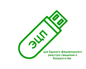 картинка Электронная подпись для Единого федерального реестра сведений о банкротстве (gu.spb.ru) от магазина ККМ.ЦЕНТР